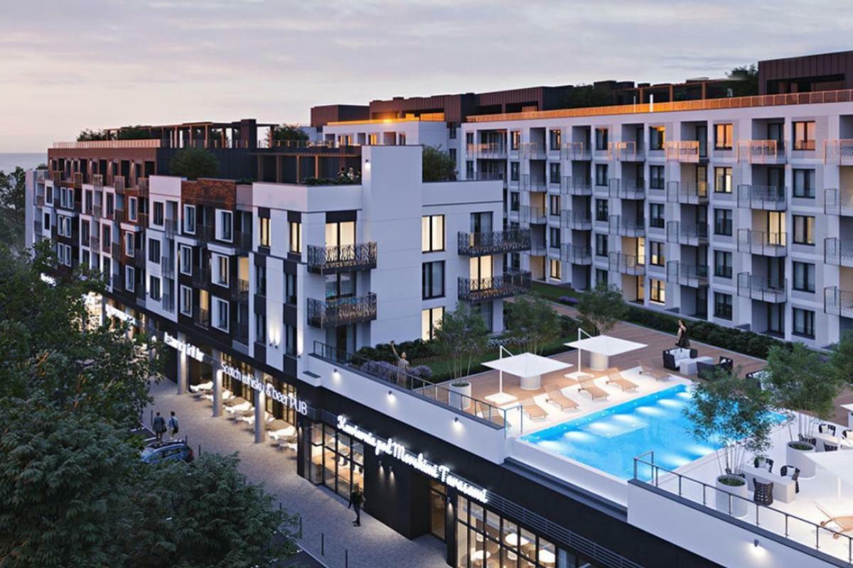 Apartament Z Wellness Nadmorskie Tarasy โควอบเซก ภายนอก รูปภาพ