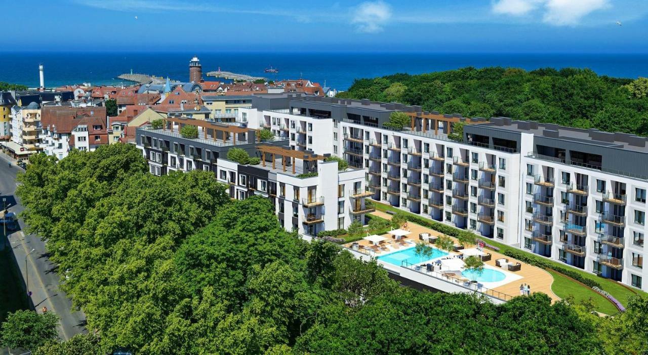 Apartament Z Wellness Nadmorskie Tarasy โควอบเซก ภายนอก รูปภาพ